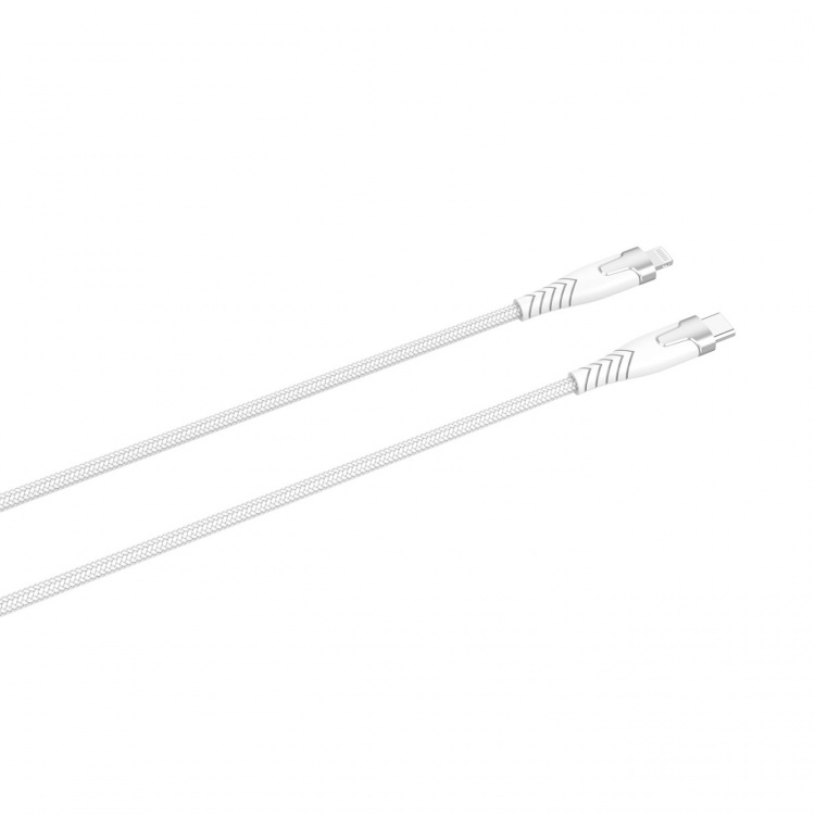 Gear Kevlar Kaapeli Pro Usb-C Lightning Metalhousingille Valkoinen 1.5m Gear Kevlar Kaapeli Pro Usb-C Lightning Metalhousingille Valkoinen 1.5m