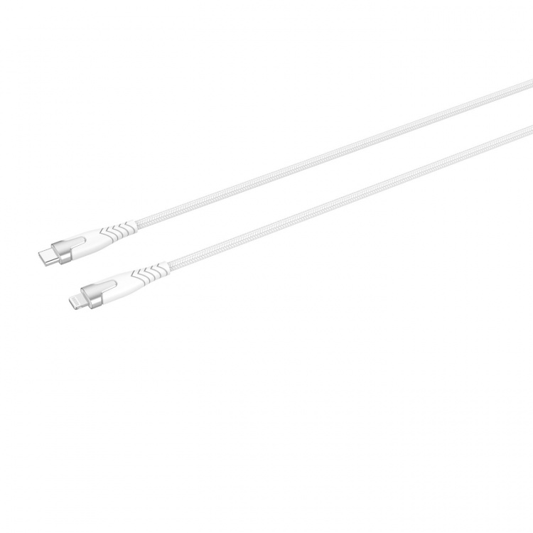 Gear Kevlar Kaapeli Pro Usb-C Lightning Metalhousingille Valkoinen 1.5m Gear Kevlar Kaapeli Pro Usb-C Lightning Metalhousingille Valkoinen 1.5m