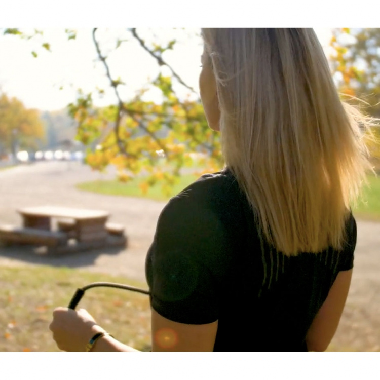 SWEDISH POSTURE T-paita Naiset Reminder Musta XS SWEDISH POSTURE T-paita Naiset Reminder Musta XS