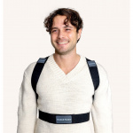 SWEDISH POSTURE Realign M-L Reflective Posture Brace