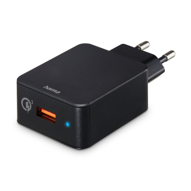 Hama Pikalaturi Fast Charger 1x USB-A Qualcomm 19.5w Musta Hama Pikalaturi Fast Charger 1x USB-A Qualcomm 19.5w Musta