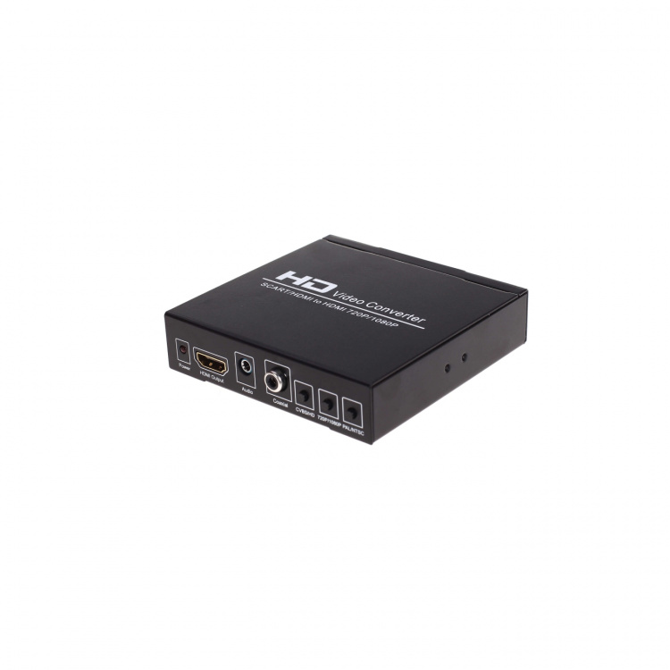 North SCART+HDMI - HDMI HD Muunnin ja Switch Musta
