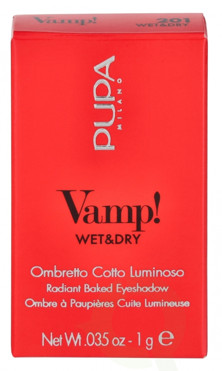 Pupa Milano Pupa Vamp! Wet & Dry Eyeshadow 1 g #201 Champagne Gold