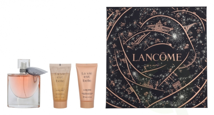 Lancome La Vie Est Belle Giftset 150 ml Edp Spray 50ml/Bodylotion 50ml/Shower Gel 50ml