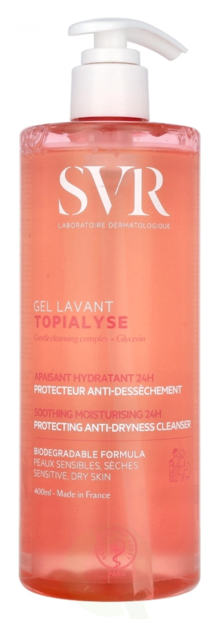 Svr Laboratories SVR Topialyse Protecting Anti-Dryness Cleanser 400 ml