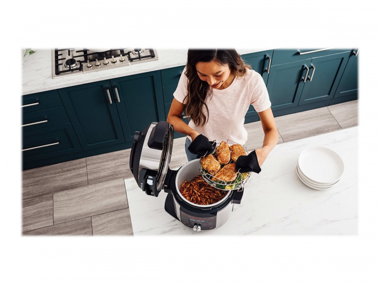 Ninja Foodi OL750EU Multifunctional cooker 1.76kW Stainless steel/black Ninja Foodi OL750EU Multifunctional cooker 1.76kW Stainless steel/black