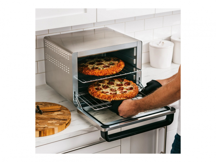 Ninja Foodi DT200EU Electric oven with grill/convection grill Silver/black