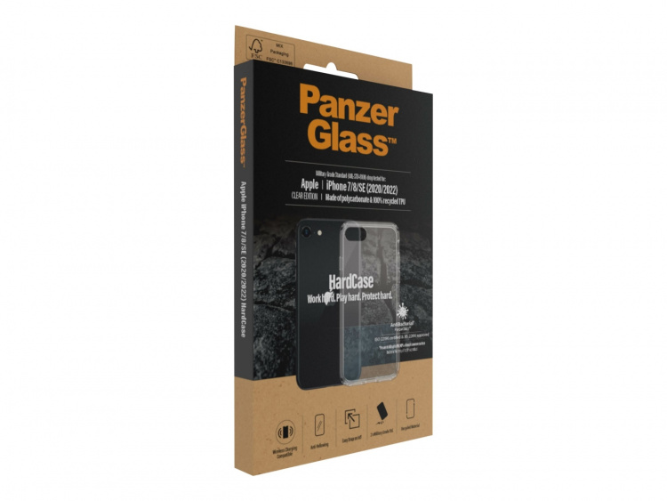 PanzerGlass HardCase Clear Edition Shell Apple iPhone SE (2. generation), SE (3rd generation), Transparent
