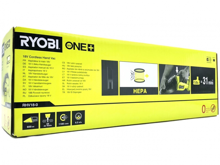 Ryobi ONE+ RHV18-0 Handheld Vacuum Cleaner No battery