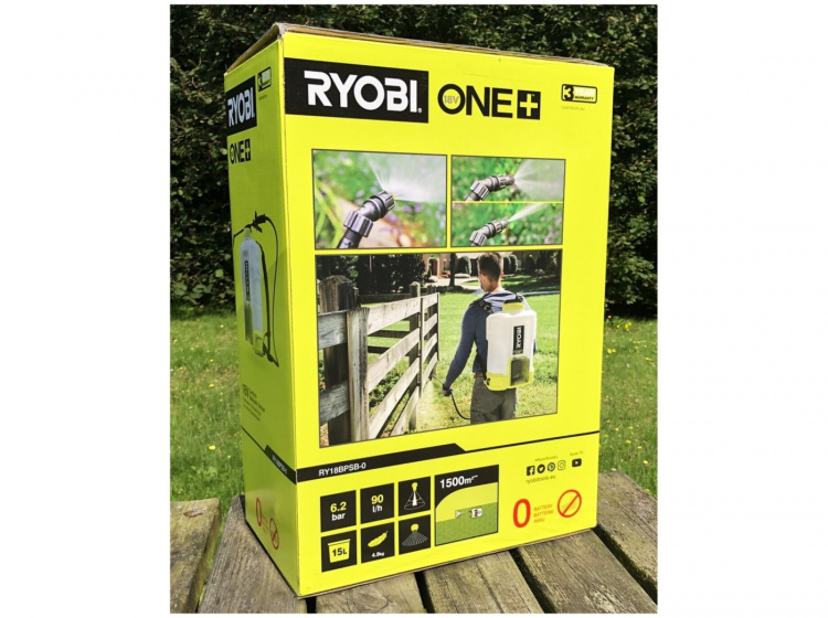 Ryobi ONE+ RY18BPSB-0 18V Backpack Garden Sprayer No Battery