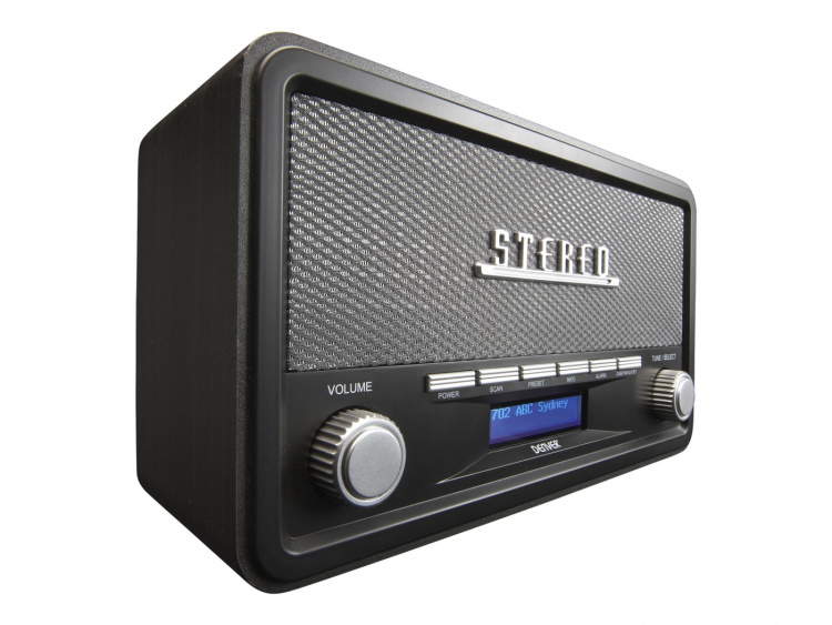 Denver DAB-18 DARK GREY DAB portable radio Black Denver DAB-18 DARK GREY DAB portable radio Black