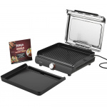 Ninja GR101EU Sizzle Griddle & Grill 1450W Musta