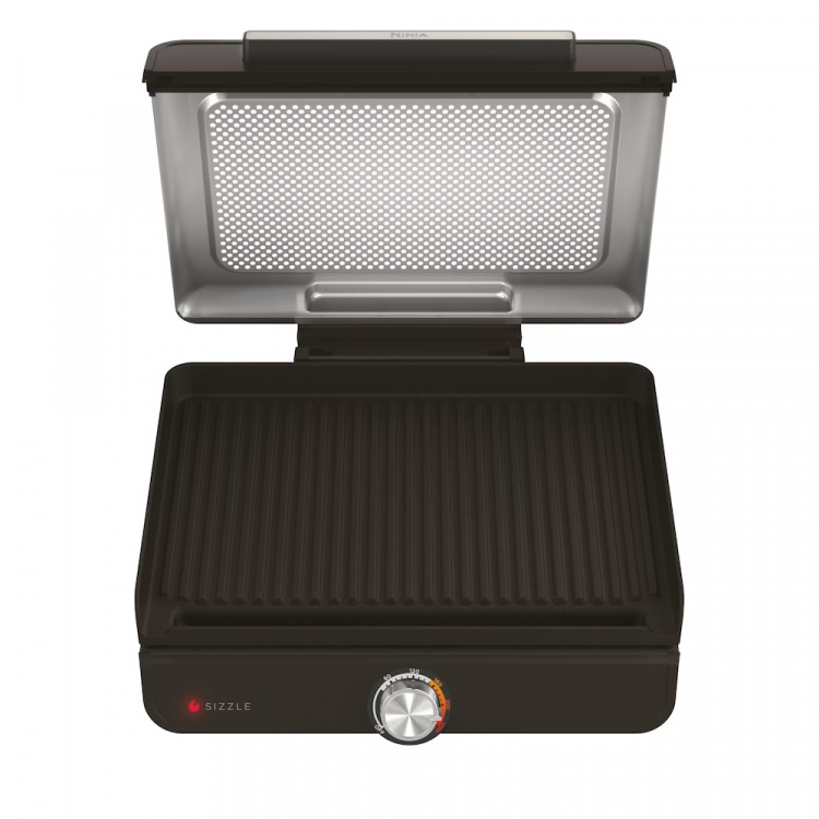 Ninja GR101EU Sizzle Griddle & Grill 1450W Musta