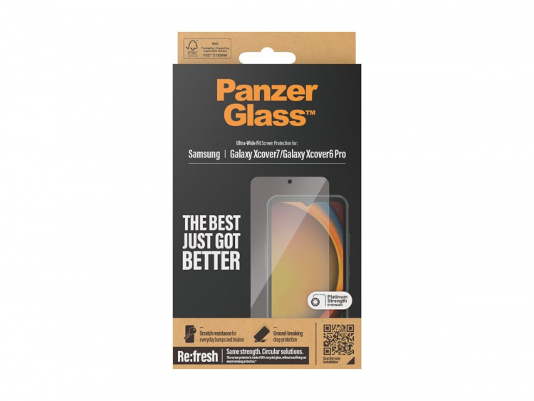PanzerGlass Samsung Screen Protector Galaxy Xcover 6 Pro, XCover7