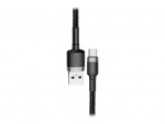 Baseus Cafule USB 2.0 USB Type-C cable 3m Black Grey