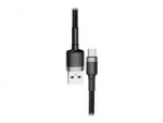 Baseus Cafule USB 2.0 USB Type-C cable 3m Black Grey