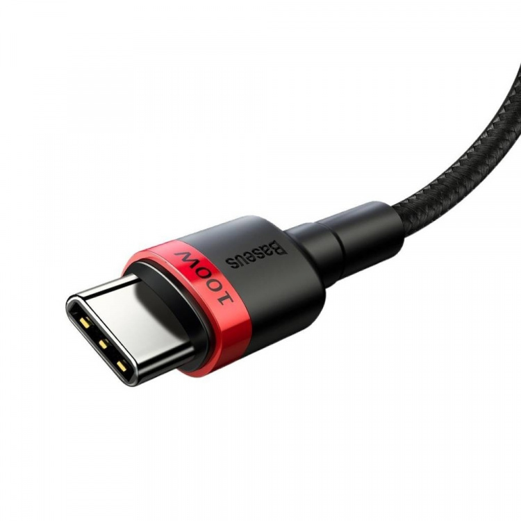 Baseus Cafule USB-C to USB-C cable 100W 2m Red/Black