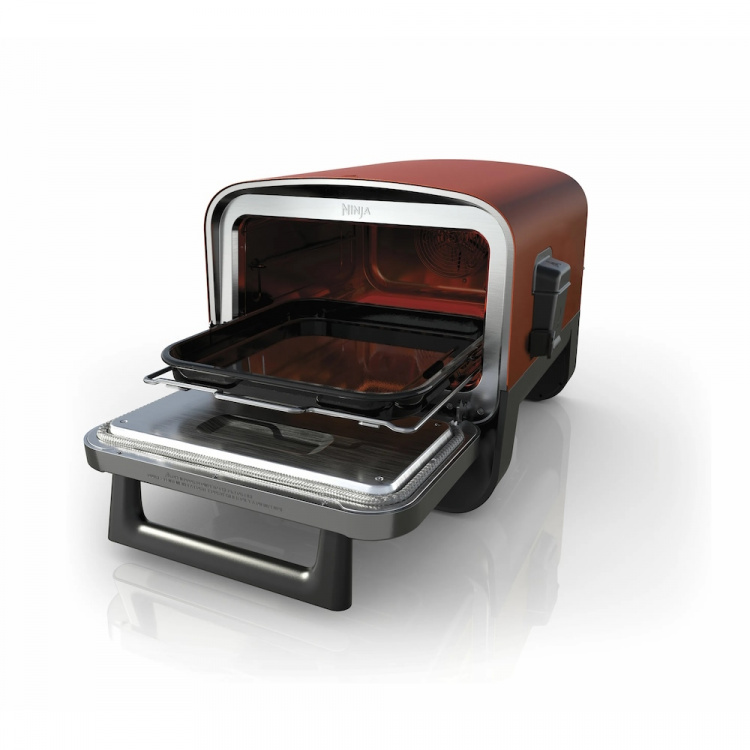 Ninja OO101EU Woodfire sähköinen ulkoilmauuni 2400 W Punainen Ninja OO101EU Woodfire sähköinen ulkoilmauuni 2400 W Punainen