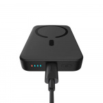 Baseus 10000 mAh Powerbank langattomalla latauksella 20W Musta Baseus 10000 mAh Powerbank langattomalla latauksella 20W Musta