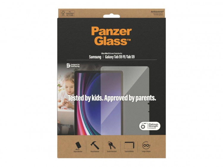 PanzerGlass Screen Protector to Samsung Galaxy Tab S9 PanzerGlass Screen Protector to Samsung Galaxy Tab S9