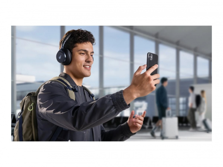 Anker Soundcore Space One Wireless Wired Headphones Black