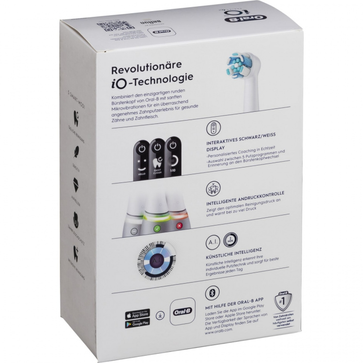 Oral B iO Series 6N Electric toothbrush, Grey