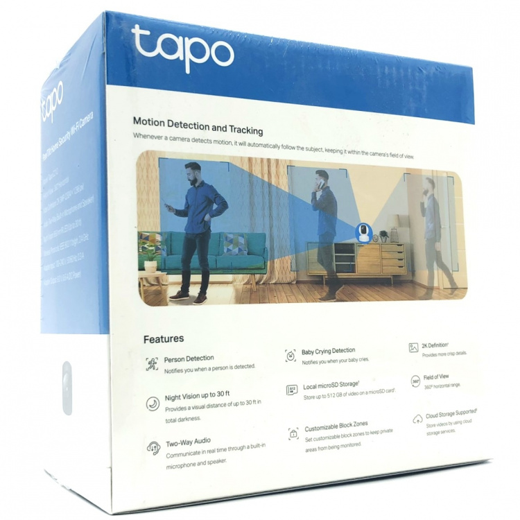 TP-Link Tapo C212 V2 Network Surveillance Camera 2560 x 1440