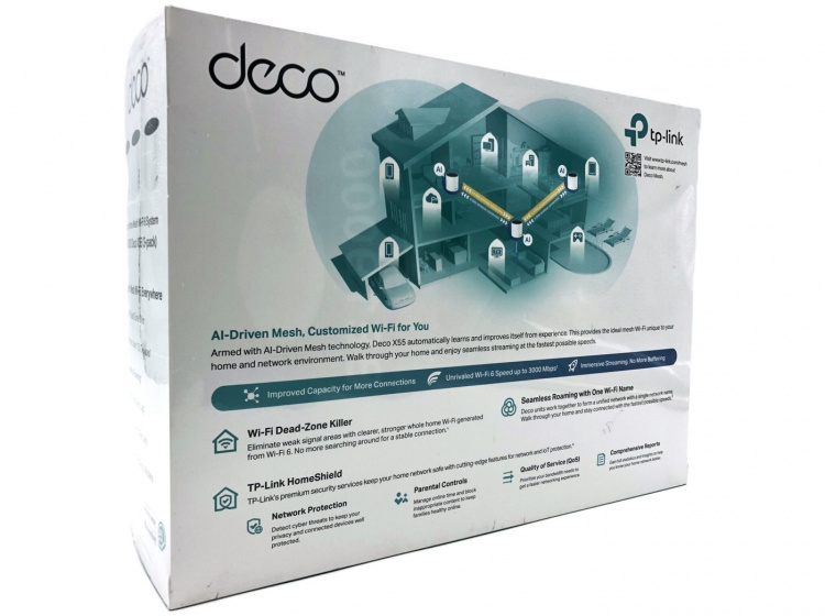 TP-Link Deco X55 V1.60 Wi-Fi-system Desktop