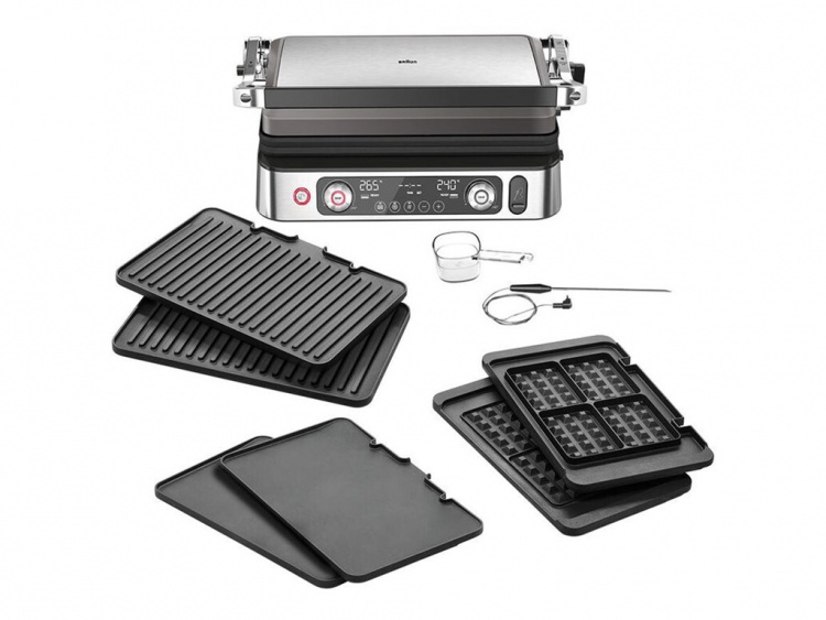 Braun MultiGrill 9 Pro CG 9167 Grill 2200W Black/Stainless steel Braun MultiGrill 9 Pro CG 9167 Grill 2200W Black/Stainless steel