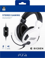 Bigben playstation 4 HW Bigben Stereo Gaming Headset v3 (valkoinen)