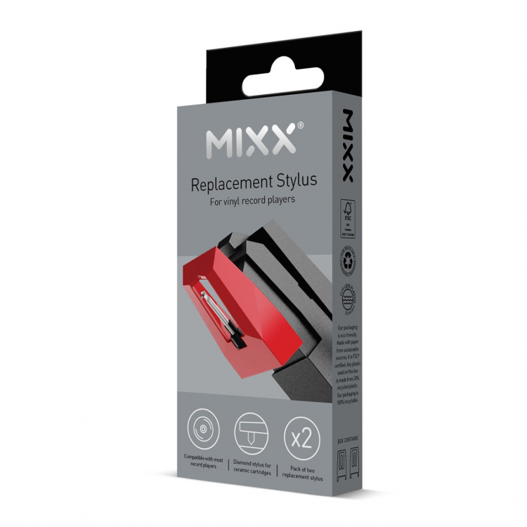 MIXX Kynä Spare Ceramic Stylus 01 2-Pack Tribute ja Revival -Laitteille MIXX Kynä Spare Ceramic Stylus 01 2-Pack Tribute ja Revival -Laitteille