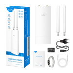 CUDY Access Point Access Point Ap3000 Outdoor Wf6 Ax3000 Gigabit Poe Mesh Ip65