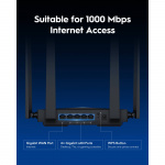 CUDY Reititin Wi-Fi Router WR3600 WF7 BE3600 Gigabit Mesh CUDY Reititin Wi-Fi Router WR3600 WF7 BE3600 Gigabit Mesh