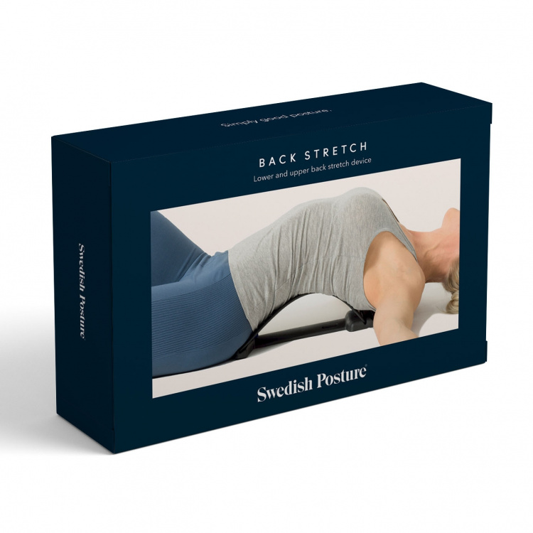 SWEDISH POSTURE Selän Venytys Back Stretch Musta