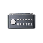 Lenco DAB+/FM-radiohälytyskello värinäytöllä, uniajastimella ja kaksoishälytystoiminnolla Musta