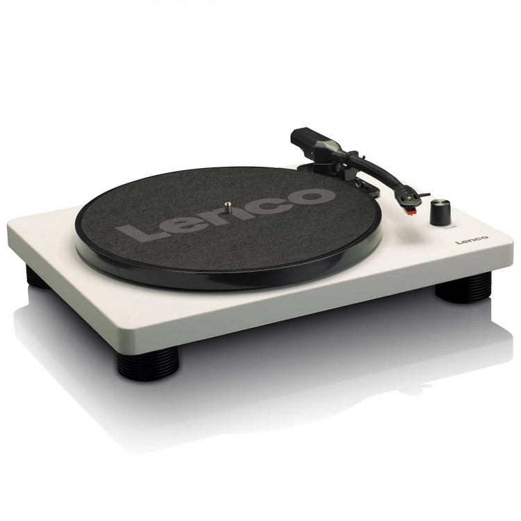 Lenco Levysoitin, jossa on sisäänrakennetut kaiuttimet USB-koodaus Harmaa