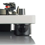 Lenco Levysoitin, jossa on sisäänrakennetut kaiuttimet USB-koodaus Harmaa