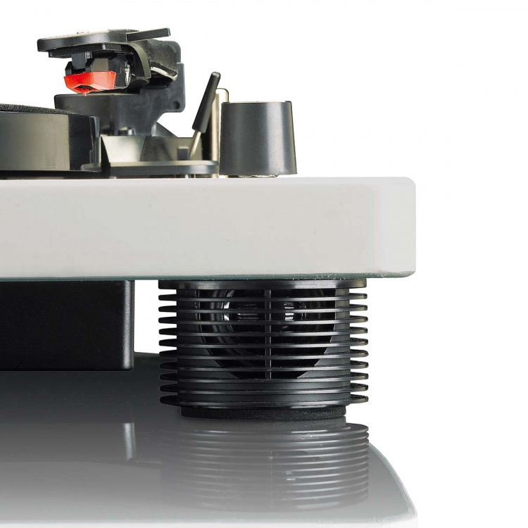 Lenco Levysoitin, jossa on sisäänrakennetut kaiuttimet USB-koodaus Harmaa