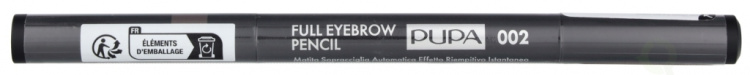 Pupa Milano Pupa Full Eyebrow Pencil 0.2 g #002 Brown