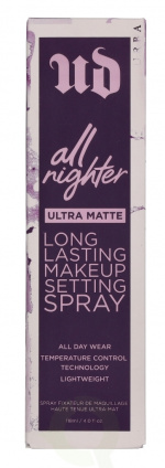Urban Decay All Nighter Ultra Matte Makeup Setting Spray 118 ml Long Lasting