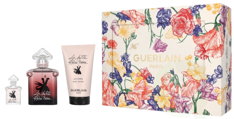 Guerlain La Petite Robe Noire Intense Giftset 130 ml Edp Spray 50ml/Body Lotion 75ml/Edp Spray 5ml