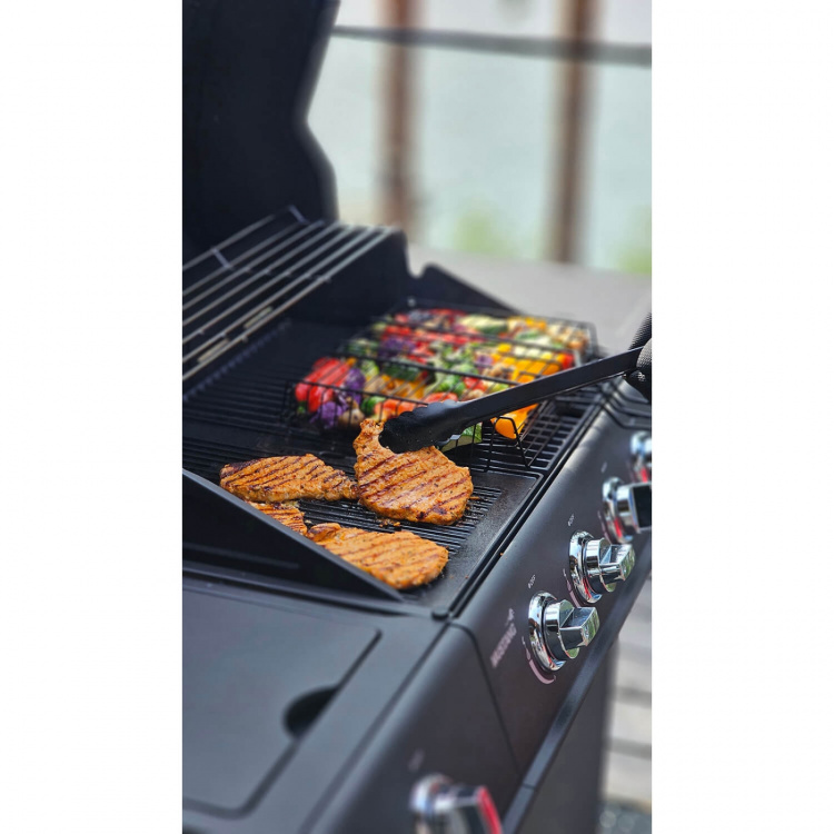 Mustang Grillityökalusarja Black Line 3kpl