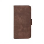 Gear Mobiili Lompakko iPhone 16E Classic 3 Korttia MagSerie Kierrätetty Ruskea