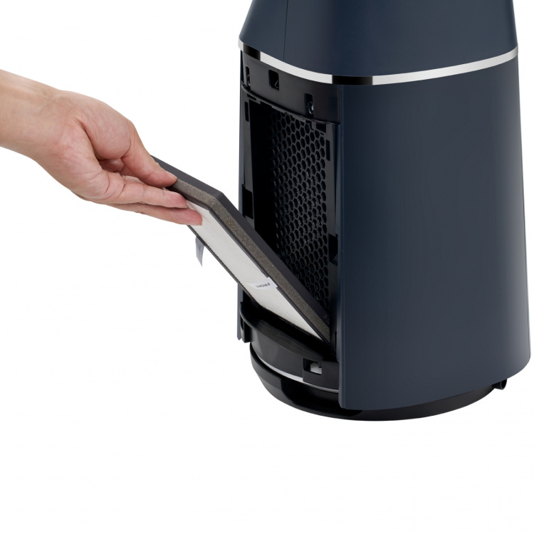 Midea Golvfläkt 2 i 1 med Luftrenare WiFi Mörkblå