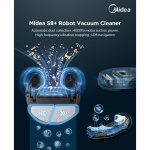 Midea Robotdammsugare S8+ med Dockningstation