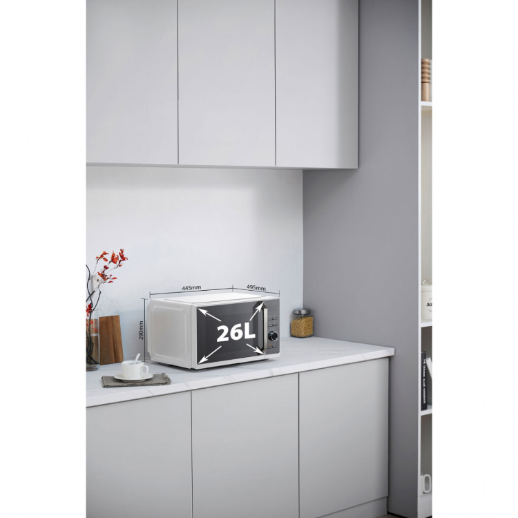 Toshiba Mikrovågsugn 26L, 3 i 1 Grill/Airfryer 900/1000/2100W Toshiba Mikrovågsugn 26L, 3 i 1 Grill/Airfryer 900/1000/2100W