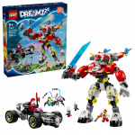 LEGO DREAMZzz - Cooperin Tiger Mech ja Zeron Hot Rod -auto (71497) LEGO DREAMZzz - Cooperin Tiger Mech ja Zeron Hot Rod -auto (71497)