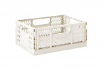 3 Sprouts Moderni kokoontaitettava laatikko Medium Cream 3 Sprouts Moderni kokoontaitettava laatikko Medium Cream