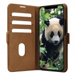 dbramante1928 Copenhagen Slim Flip Case -kotelo - iPhone 13/14 - ruskea väri