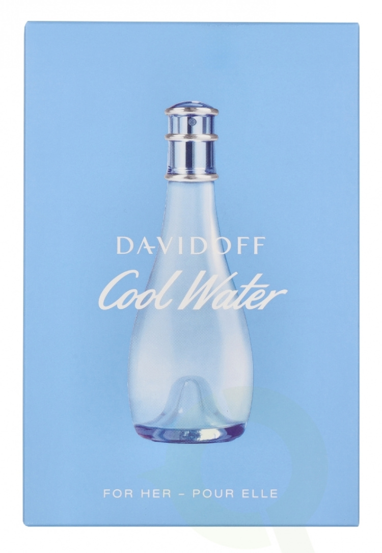 Davidoff Cool Water Woman Giftset 115 ml Edt Spray 30ml/Body Lotion 75ml